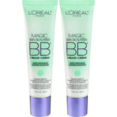 BB Cream antienrojecimiento de L’Oréal Paris en botella para tono uniforme.