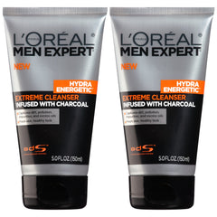 L’Oréal Paris Men Expert Hydra Energético, botella del limpiador diario para piel limpia