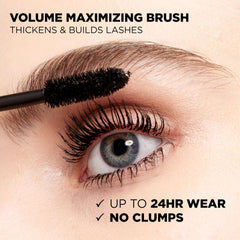 L’Oréal Paris Mascara volumen intenso desde la primera pasada.