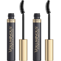 L'Oreal Paris Original Voluminous Mascara curved brush lifts lashes for dramatic volume.