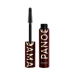 L’Oréal Paris Panorama Chromático Mascara aplicación de raíz a punta para volumen definido.
