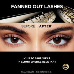 Pestañas en abanico con L'Oréal Paris Panorama Mascara