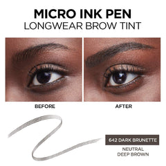 L’Oréal Paris Micro Ink Pen es resistente al agua y sin transferencia.