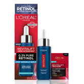 L'Oreal Paris Revitalift bottle highlights potent retinol for aging improvement