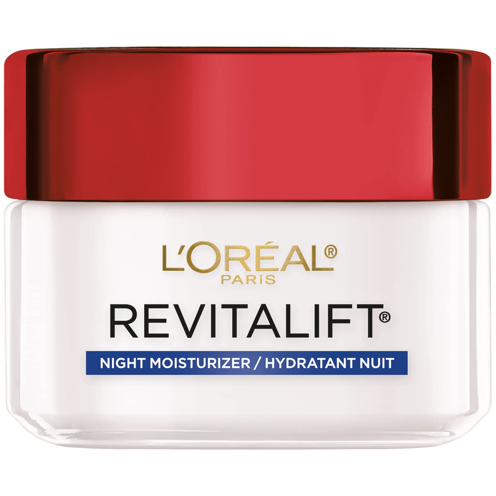 Revitalift crema de noche, envase visible para hidratación nocturna intensiva