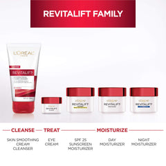Revitalift Daily Cream Cleanser con Vitamina C mejora la luminosidad de la piel.