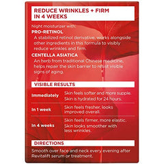 Pro Retinol y Centella Asiática fortalecen la barrera de Revitalift