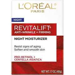 Textura crema no grasa de Revitalift para piel suave