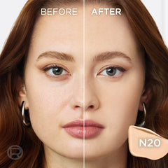 L'Oréal Paris Skin Ink, aplicador de punta precisa, aplicación localizada y cobertura controlada.