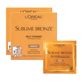 L'Oréal Paris Sublime Bronze: toallitas autobronceadoras para cuerpo, aplicación rápida y uniforme.