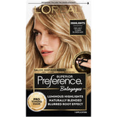 L'Oreal Paris Superior Preference Balayage Kit expert applicator enables precise at-home balayage.