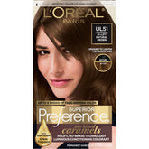 L'Oreal Paris Superior Preference dye kit for fade-defying color and lasting shine.