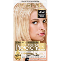 L'Oreal Paris Superior Preference color kit showcasing fade-defying, vibrant options.
