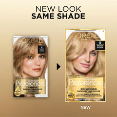 L'Oreal Paris Superior Preference gives glossy, luminous hair after color