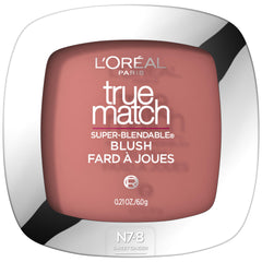 L'Oréal Paris True Match rubor en polvo en tono Dulce Jengibre con espejo para retoques.