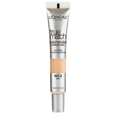 L'Oreal Paris True Match Eye Cream in a Concealer applicator used for precise under-eye blending