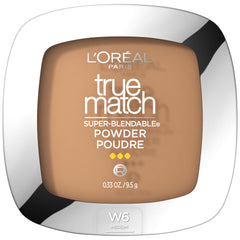 L’Oréal Paris True Match Polvo Compacto: aplicación suave para un acabado natural.