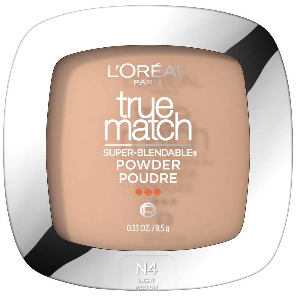 L'Oreal Paris True Match powder compact with micro-fine texture for a natural finish.