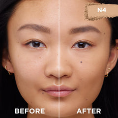 L'Oreal Paris True Match powder with a built-in mirror for quick touch-ups.