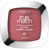 L’Oréal Paris True Match Rubor Ciruela Especiada, tono natural para pómulos.