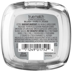 L'Oréal Paris True Match rubor con difuminado suave para pómulos naturalmente definidos.