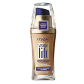 L'Oréal Paris Visible Lift Serum Absolute Foundation tono Beige Sol, tono uniforme y luminosidad.
