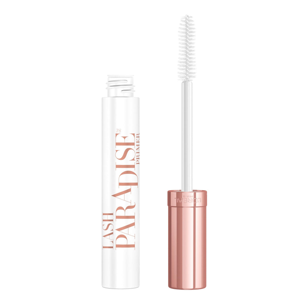 L’Oréal Paris Lash Paradise Primer suave blanco listo para preparar pestañas para rímel