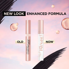 L’Oréal Paris Lash Paradise Primer cepillo suave y fondo blanco en primer plano