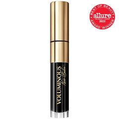L'Oréal Paris Voluminous Noir Balm con cepillo flexible para definición.