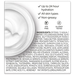 L’Oréal Paris Wrinkle Expert 35+ textura suave no grasa para piel sensible.