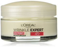 L’Oréal Paris Wrinkle Expert 45+ crema antiarrugas en frasco de 50 ml para uso diario