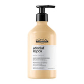 L'Oréal Professionnel Paris Absolut Repair Shampoo bottle nourishing dry hair.