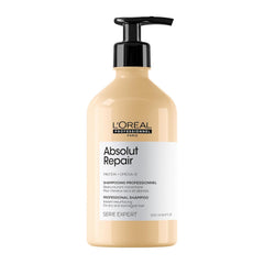 L'Oréal Professionnel Paris Absolut Repair Shampoo bottle nourishing dry hair.