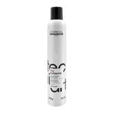 L’Oréal Professionnel Paris Fix Extreme Lacquer bottle provides strong hold and high shine.