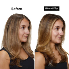 L'Oreal Blondifier Clarifying Shampoo foamy lather ready for even cleansing