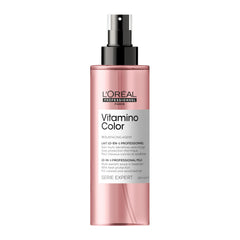 L’Oréal Professionnel Paris Vitamino Color 10-in-1 spray adds color protection and shine