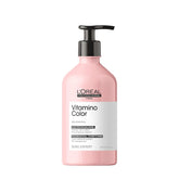 L’Oréal Professionnel Paris Vitamino Color Conditioner bottle shows color protection for color-treated hair.