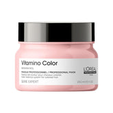 L’Oréal Professionnel Paris Vitamino Color Hair Mask bottle closeup highlighting color protection
