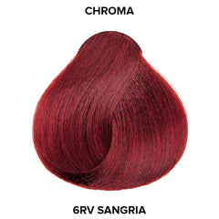 L'OREAL TECHNIQUE Chroma True Reds applicator tube showing even gray coverage.