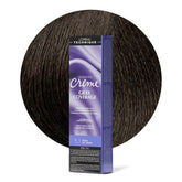 L'Oreal Technique Excellence Creme gray coverage close-up showing natural blend