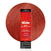 L'Oreal Technique HiColor Reds H10 Copper Red bottle promises bold lift on dark hair.