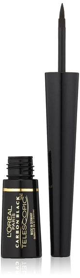 Delineador Telescopic Precision de L'Oreal Paris con punta inclinada para trazos exactos y rápidos.