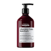 Loreal Vitamino Color Spectrum deep conditioner bottle front view highlighting vibrant color retention