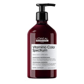 L'Oreal Vitamino Color Spectrum bottle highlights color-saturation for vibrant hair color.