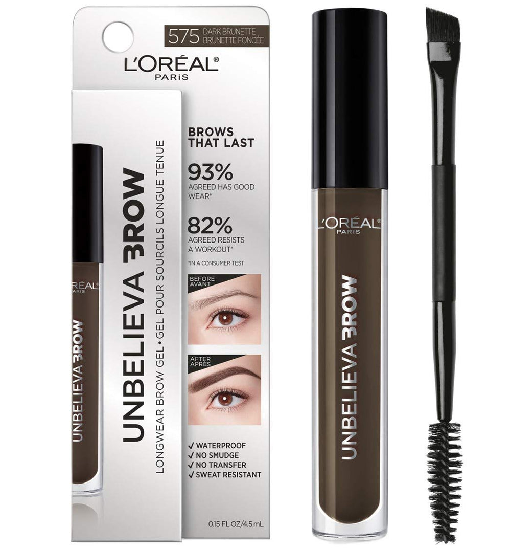 L'Oreal Paris Unbelieva-Brow muestra aplicación precisa para cejas definidas.