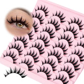 Losha Lashes Spiky Manga Lashes 14-pair set for anime-style volume.