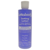 Lotta Body setting lotion bottle for fast-drying, voluminous styling.