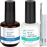 Louinstic kit completo para remover esmalte gel con herramientas incluidas