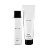 LolaVie Restorative Shampoo bottle top view highlights bond-building formula for all hair types.