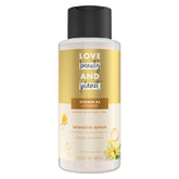 Love Beauty and Planet Intensive Repair Shampoo bottle with sulfate-free formula for damaged hair.
